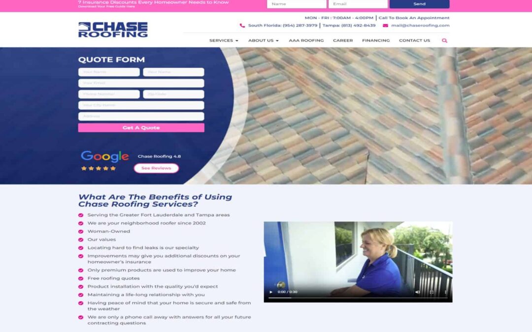 Case Study: Chase Roofing