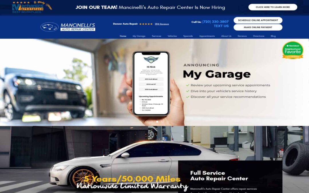 Case Study: Mancinelli’s Auto Repair